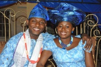 VICTOR & JENNIFER UYANWANNE - TRADITIONAL OUTFIT