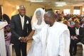 VICTOR UYANWANNE RECEIVING THE BRIDE FROM HER DAD