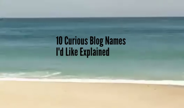 Meaning of blog names